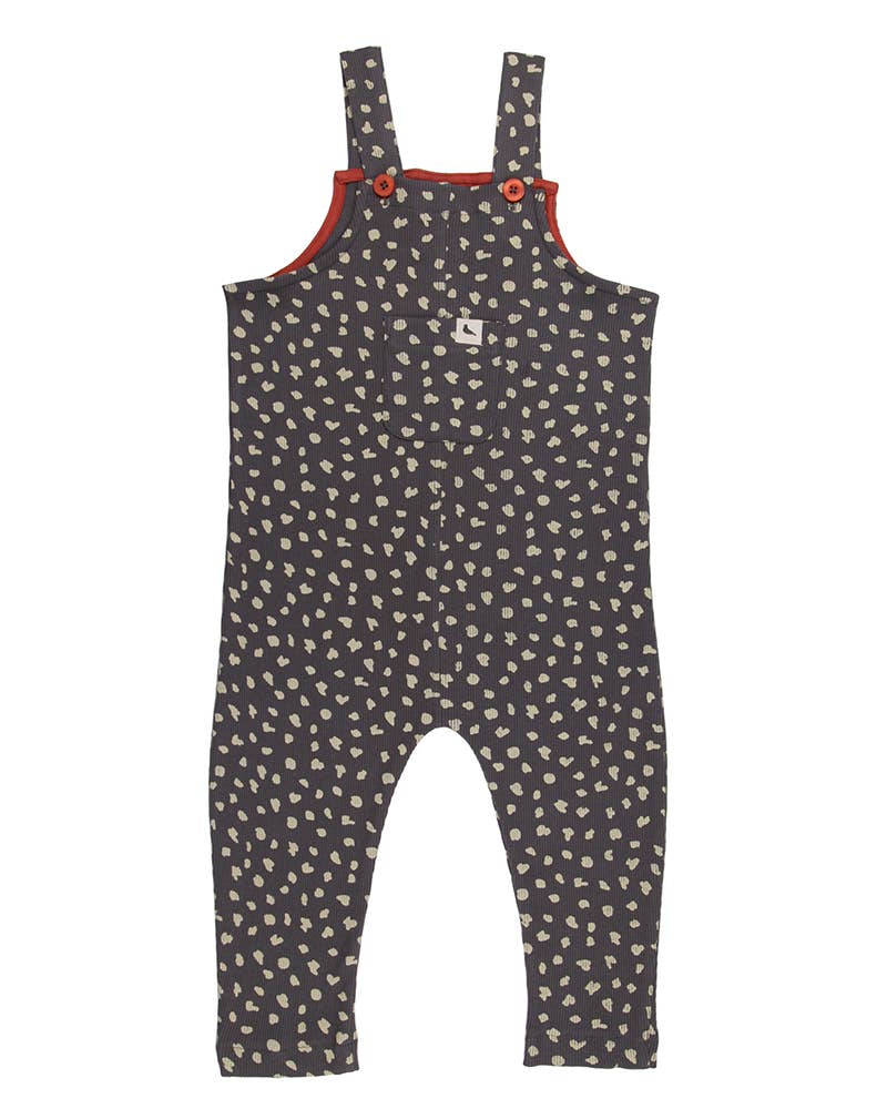 Animal Print Dungarees