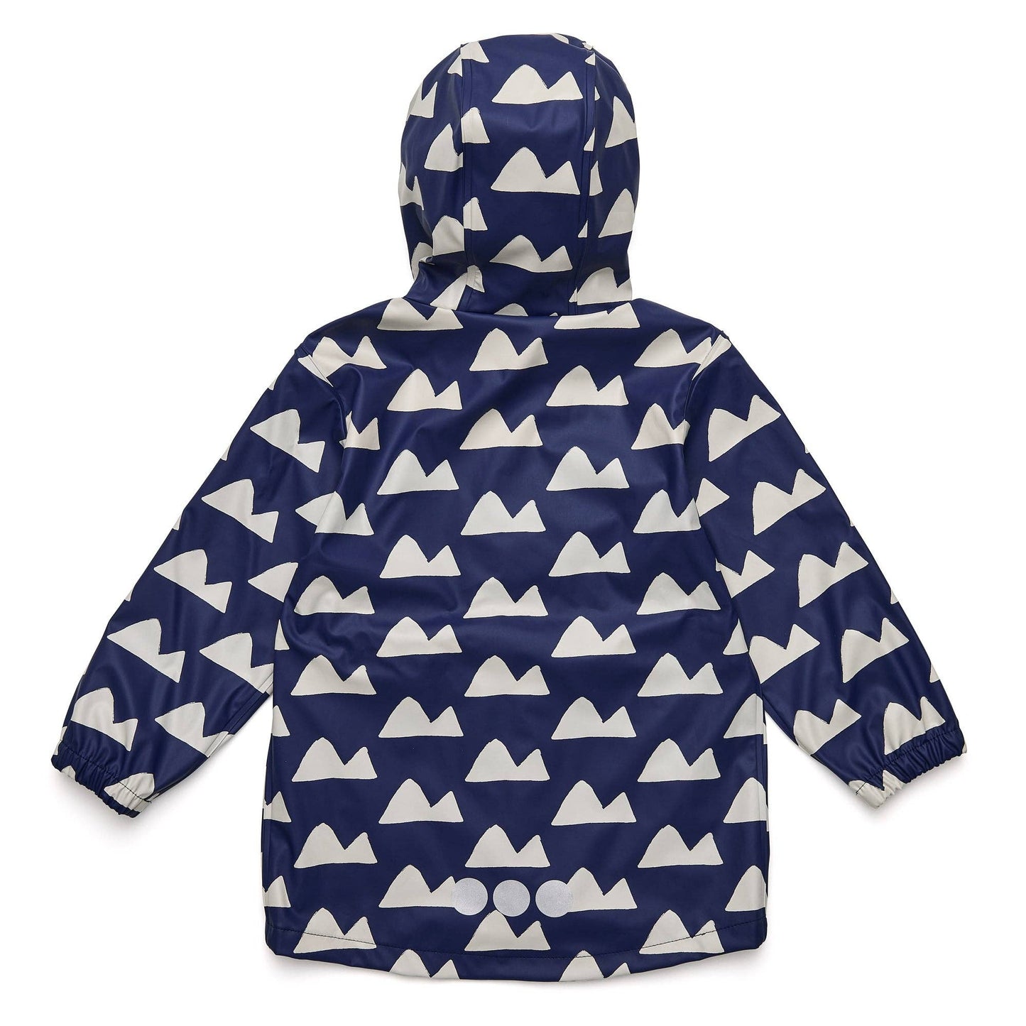 Navy Peak to Peak Recycled Waterproof Raincoat