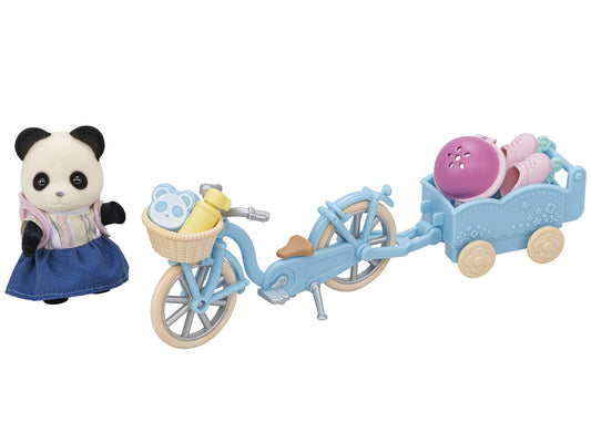 Calico Critters Pookie Panda Girl's Cycle & Skate Set