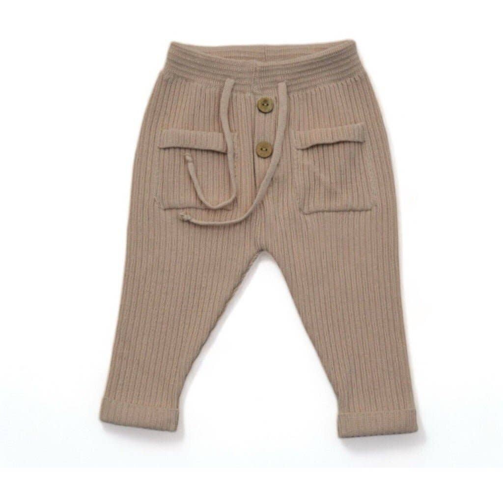 Buttery Soft Knit Pants Beige