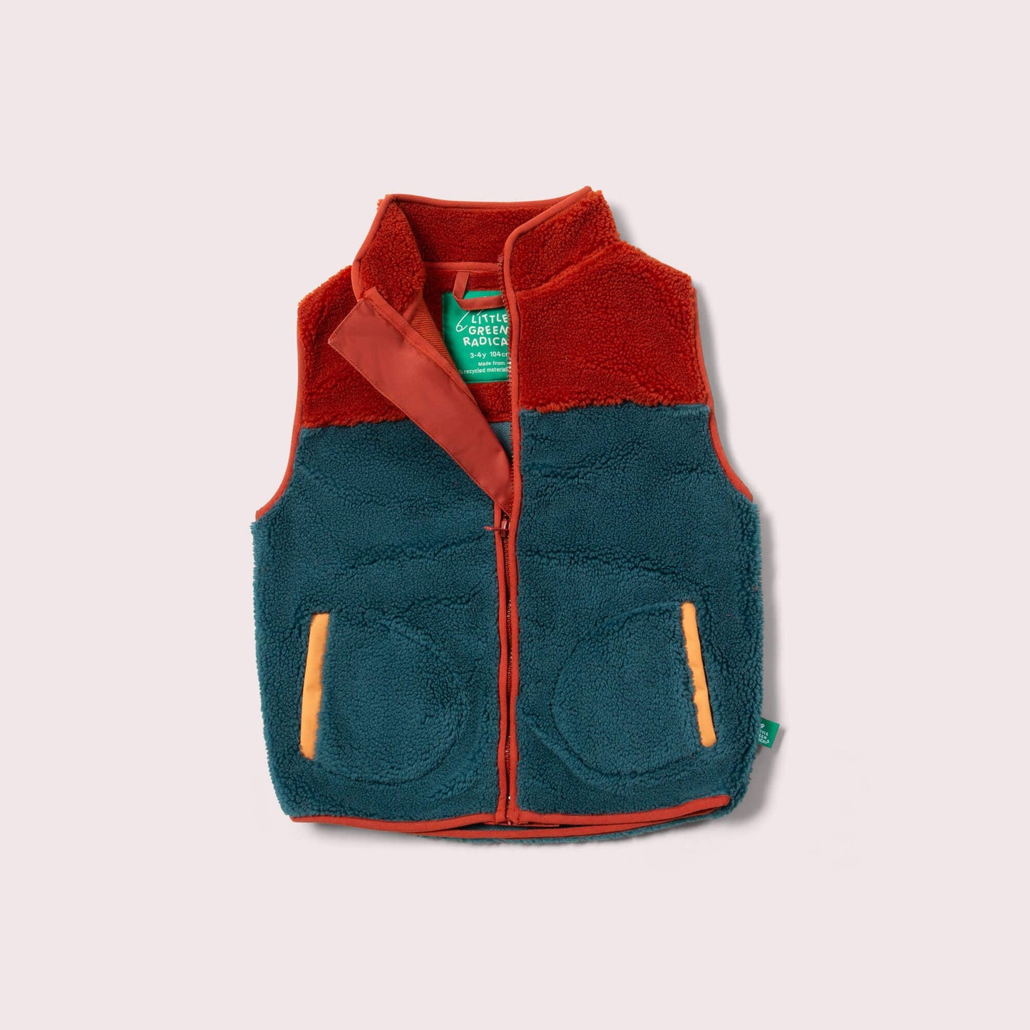 Dragonfly Zip Up Recycled Fleece Gilet