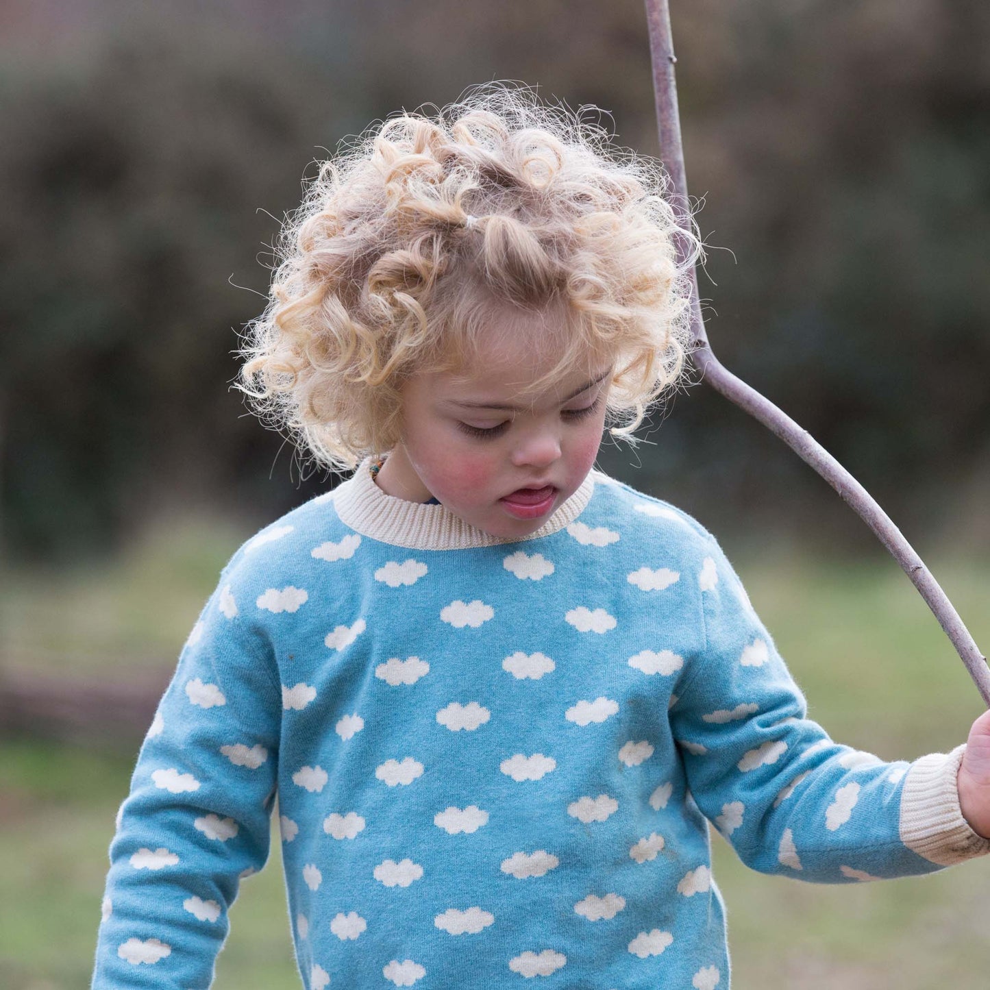 From One To Another Fluffy Cloud Knitted Jumper