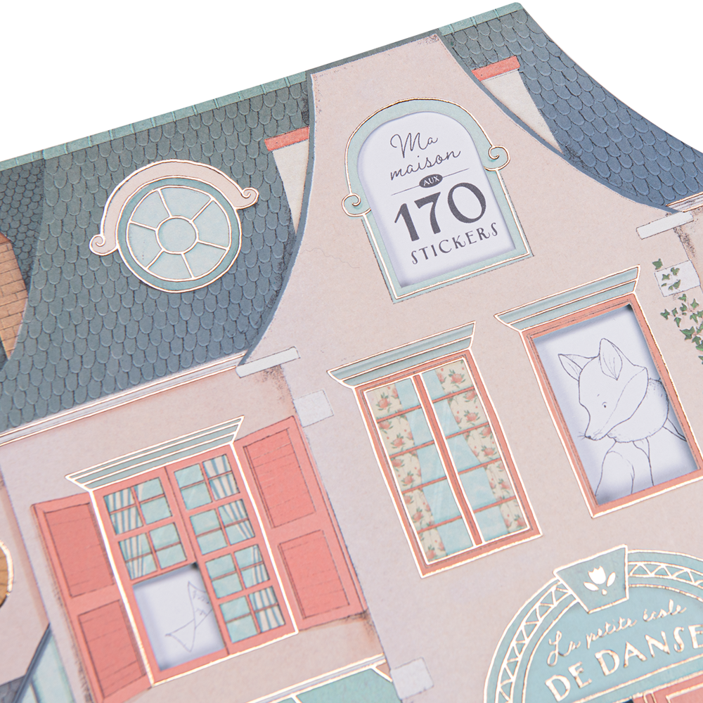 Coloring Books (20p.) + 170  Stickers (Pack of 6)