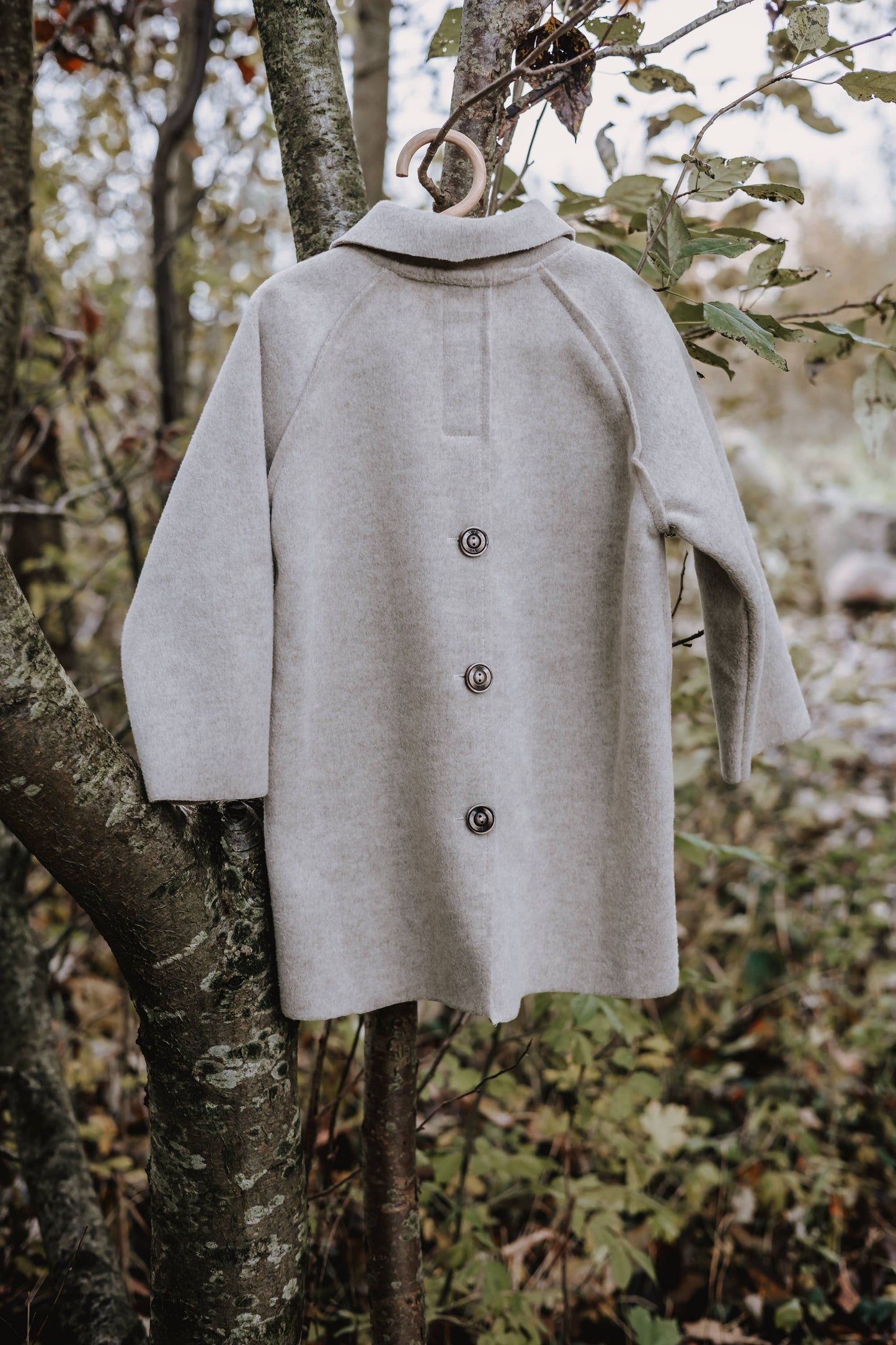 Annie & Charles® premium wool coat LEA