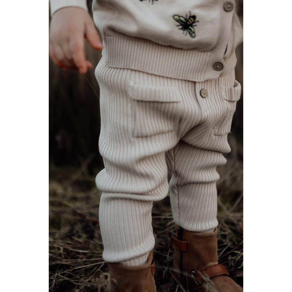 Buttery Soft Knit Pants Beige