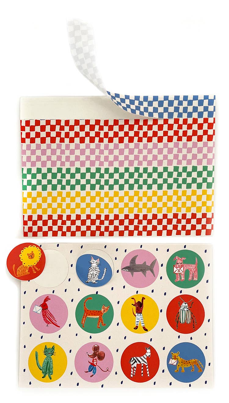 Animal Menagerie Stationery Kit