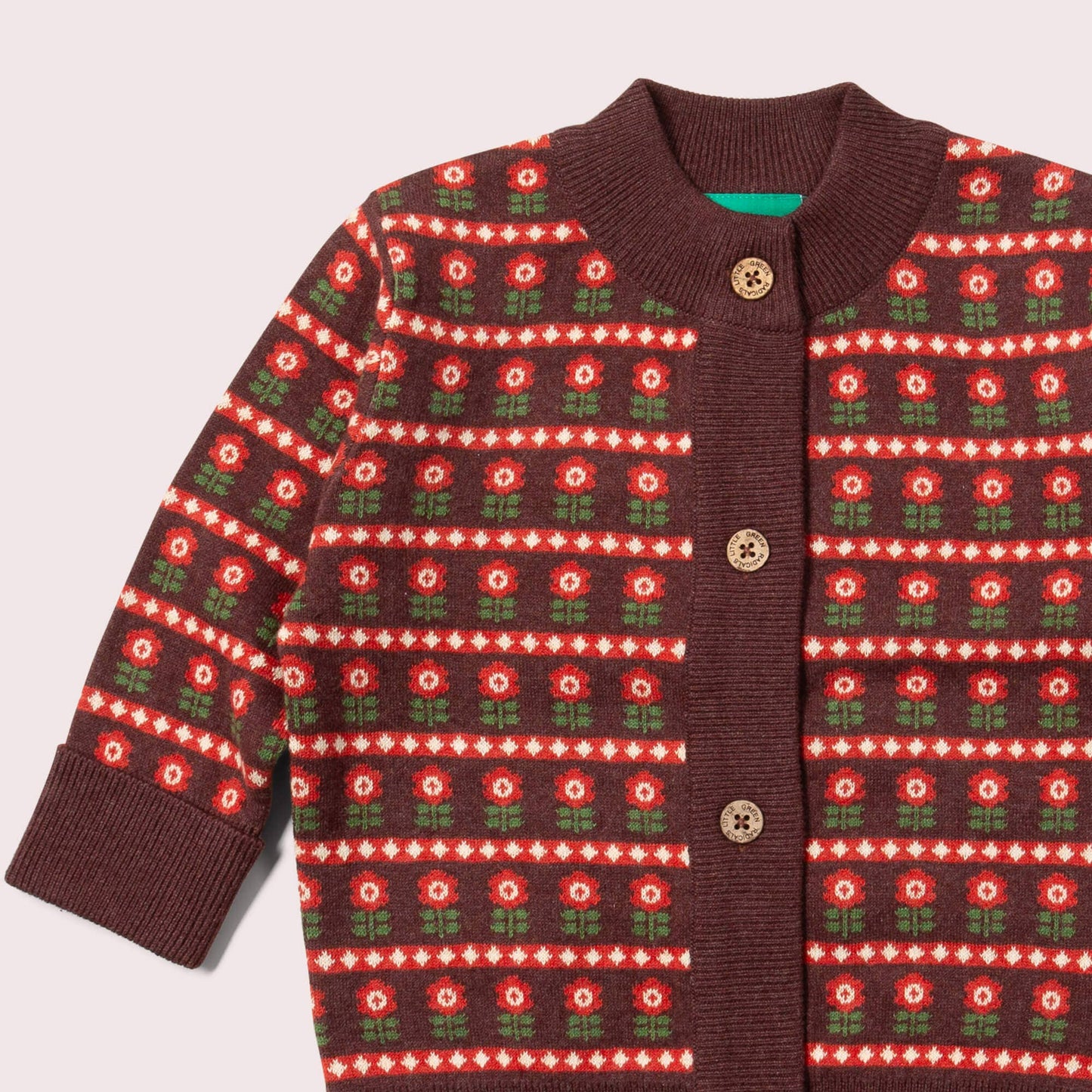 Collecting Flowers Knitted Cardigan