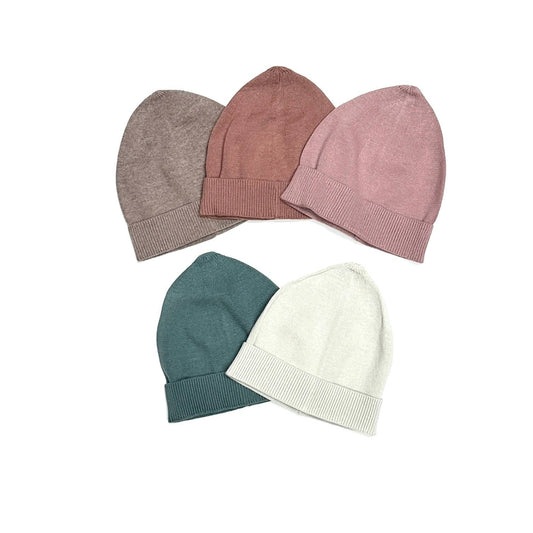 Baby Sweater Knit Round Beanie Hat (Organic)