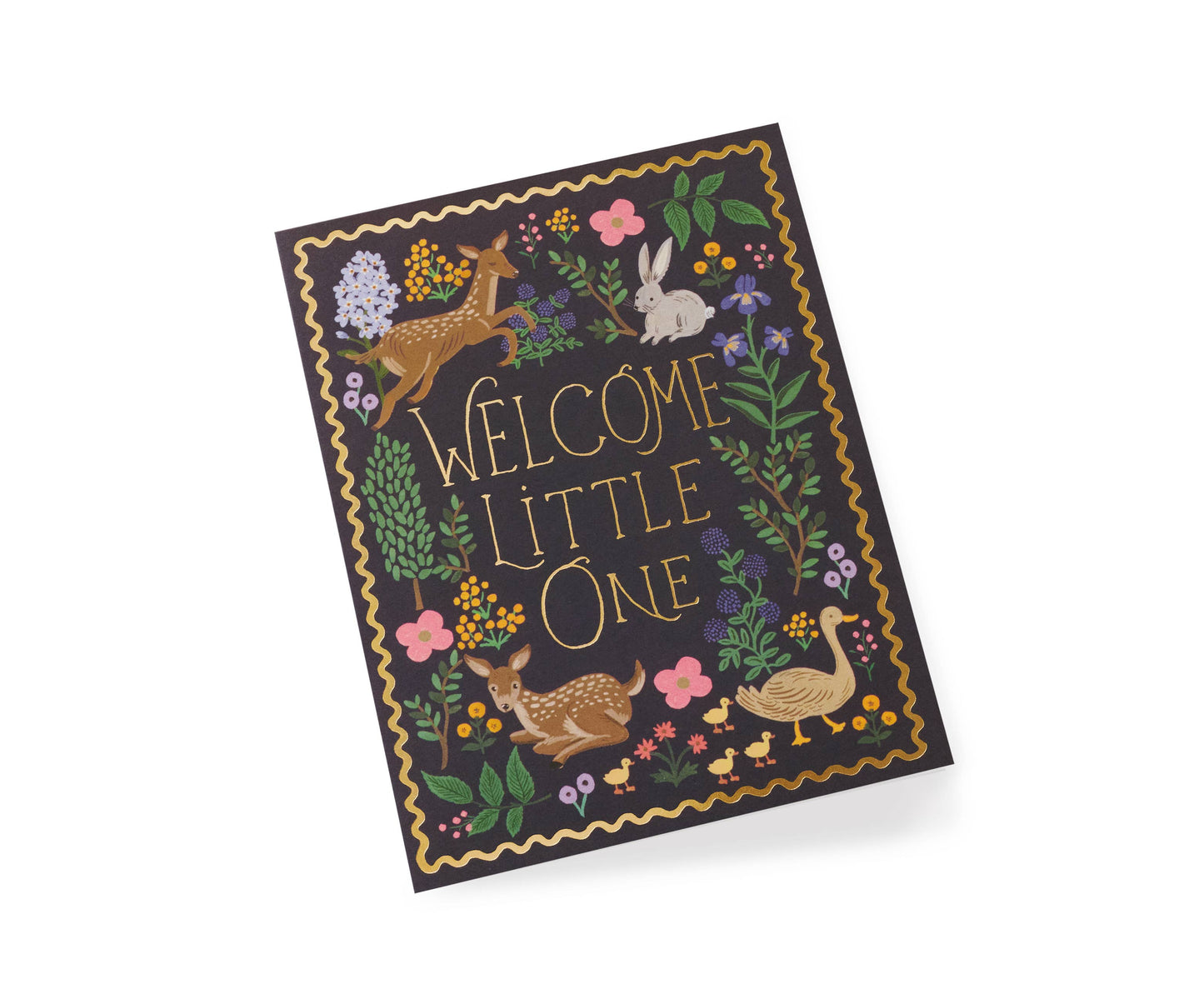 Woodland Welcome Card