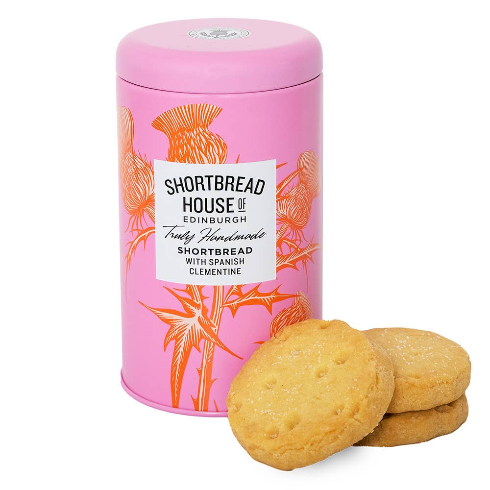 Shortbread Spanish Clementine Tin 140g MP12