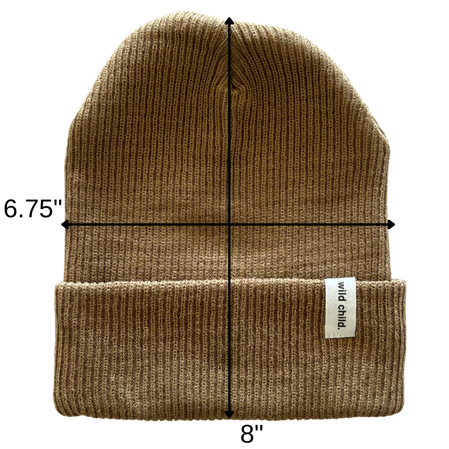 Baby / Kids Classic Beanie (Light Brown)