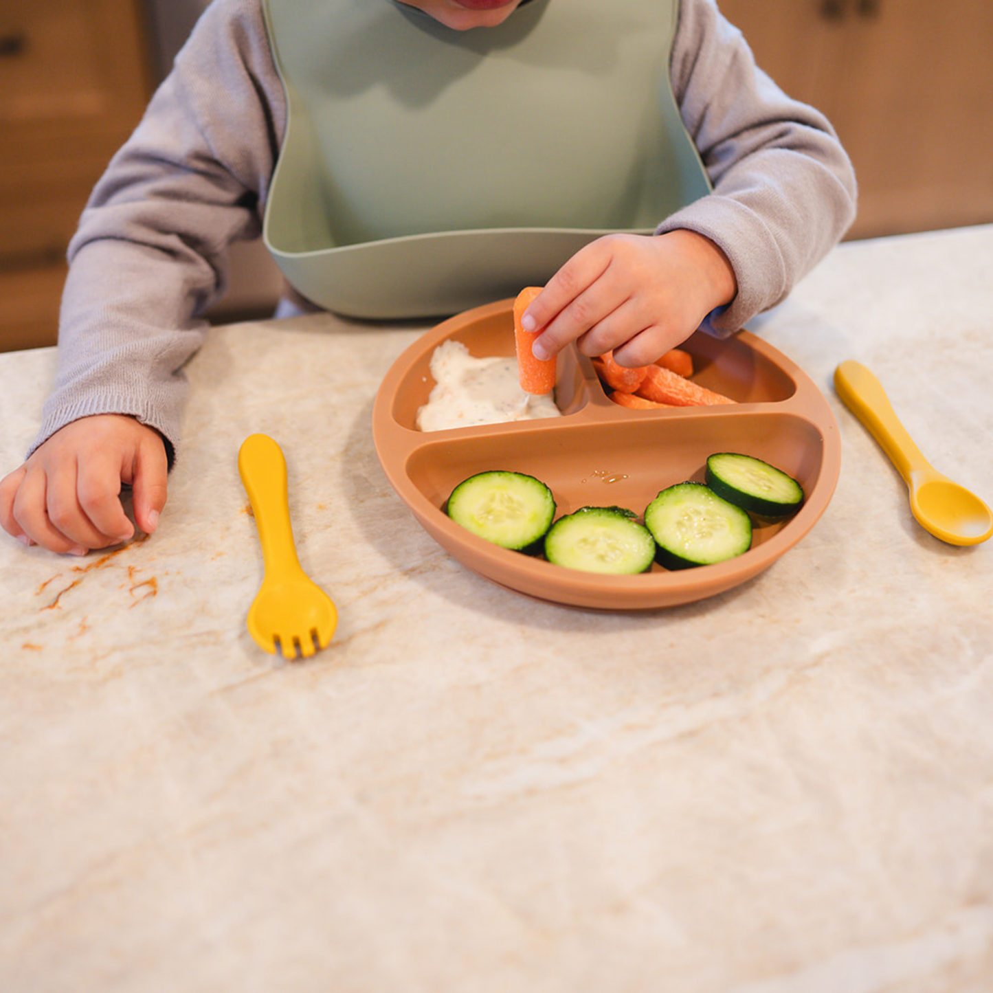 Silicone Spoon and Fork Set