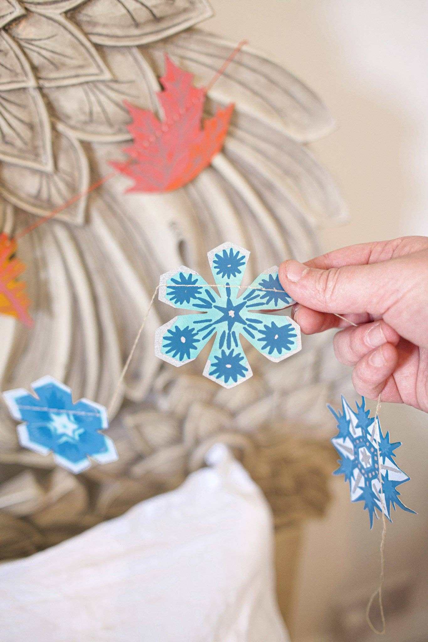 Snowflakes Garland