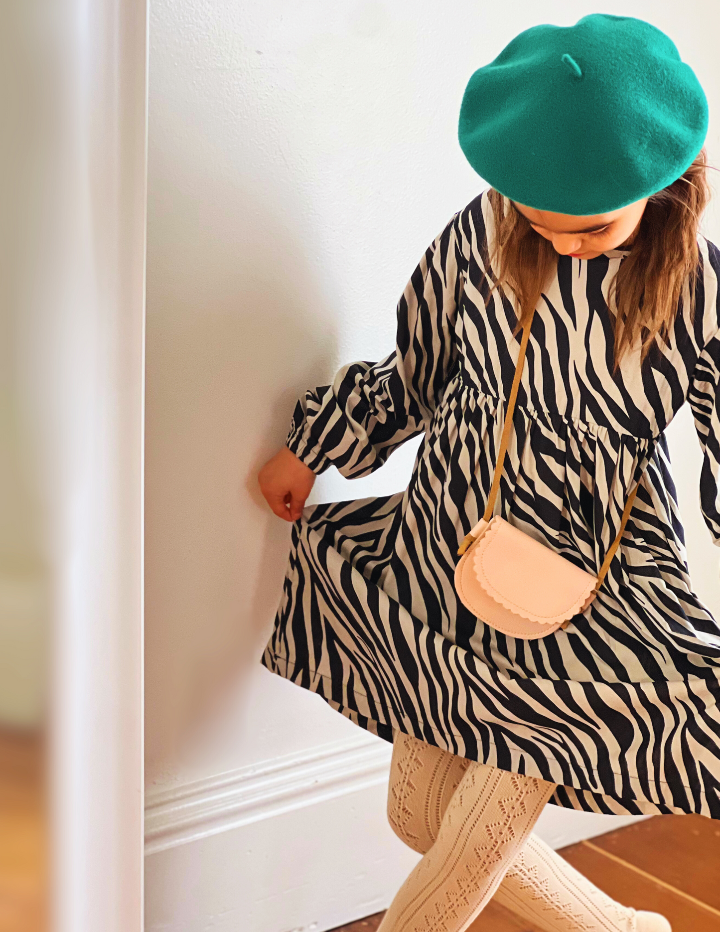 Zebra Viscose Dress