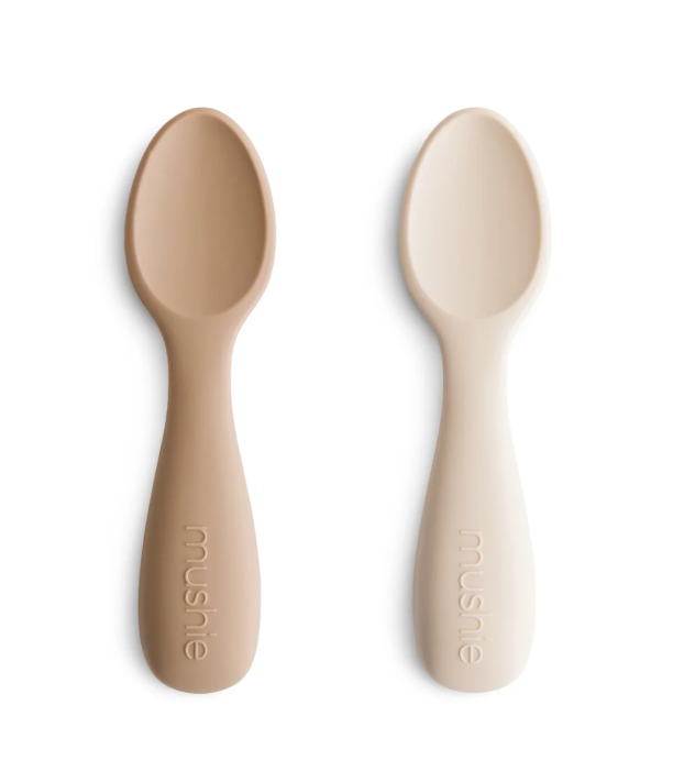 Silicone Toddler Starter Spoons 2-Pack