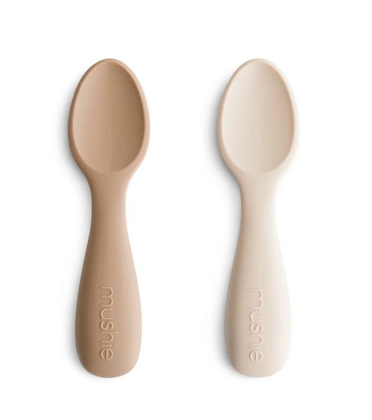 Silicone Toddler Starter Spoons 2-Pack