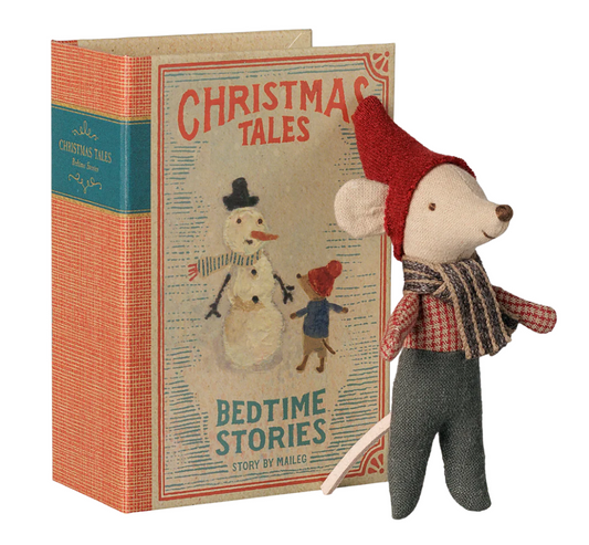 PRE ORDER Christmas mouse, Baby in book