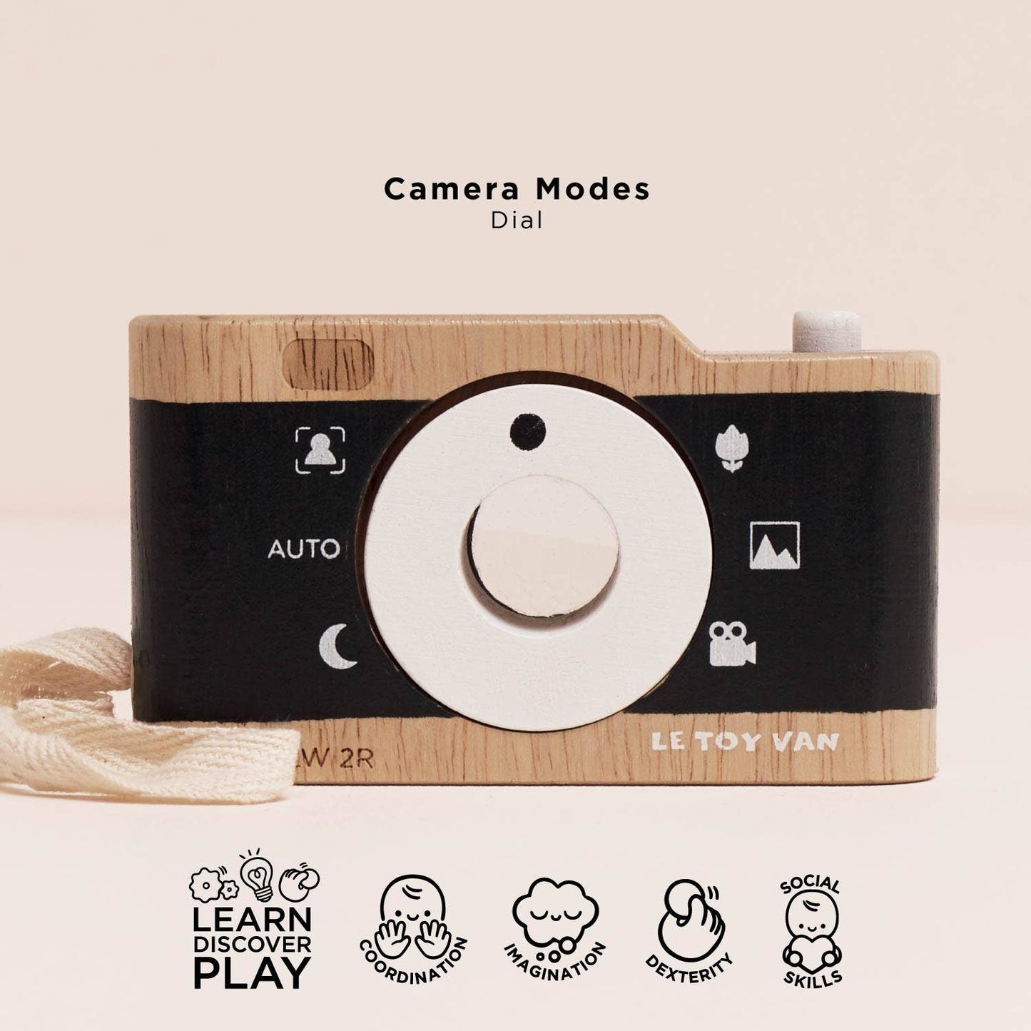 Wooden Retro Camera
