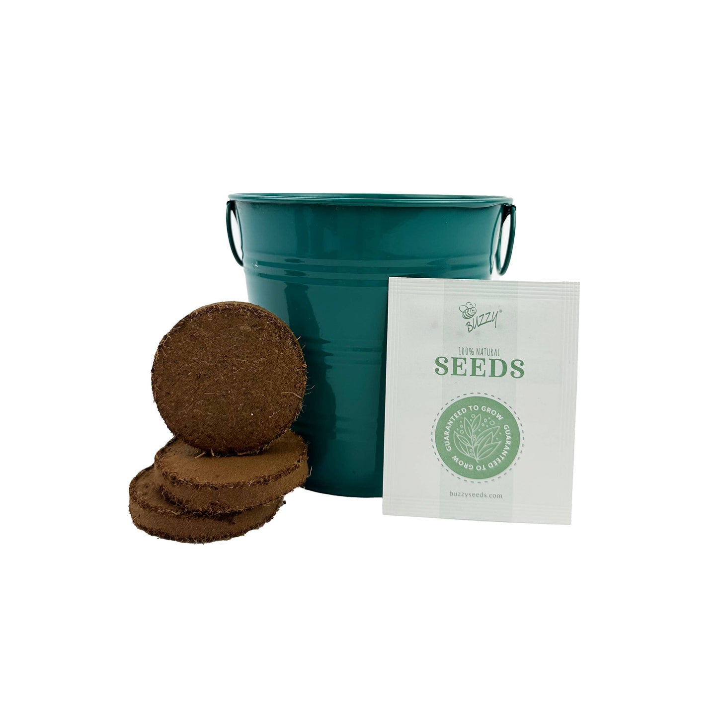 Painted Flower Grow Pail – Sunflower Indoor Garden Gift