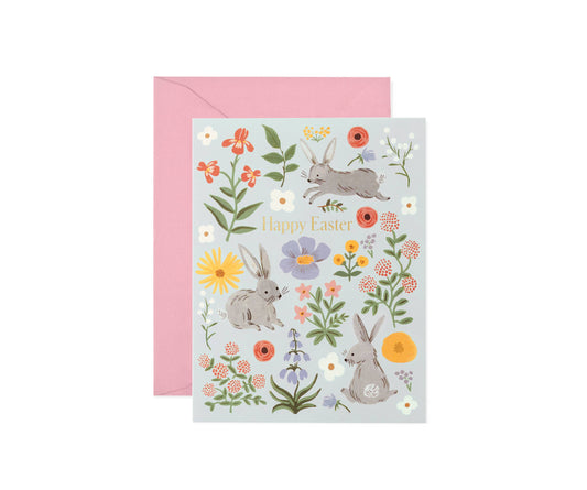 Easter Bunny Fields Card