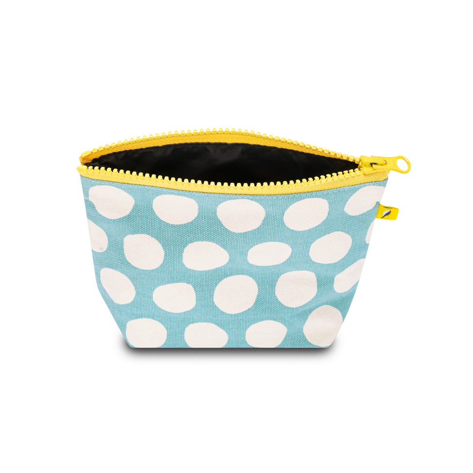Tiny Zip - Dot Blue