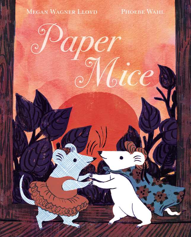 Book cover of 'Paper Mice' with two illustrated mice in a forest setting.