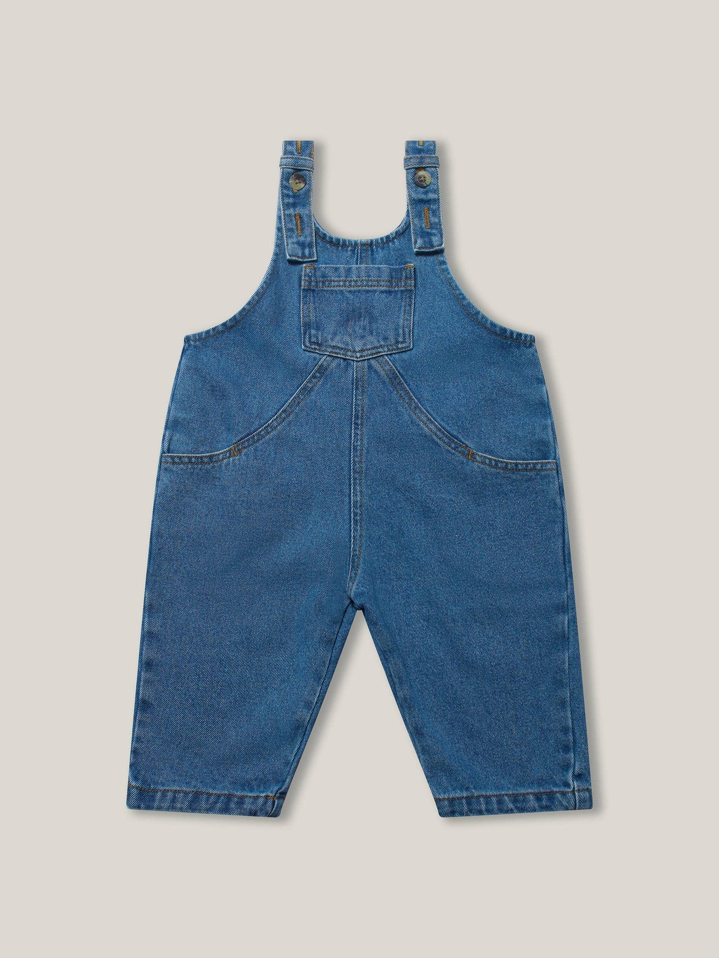 The Oversized Denim Dungaree