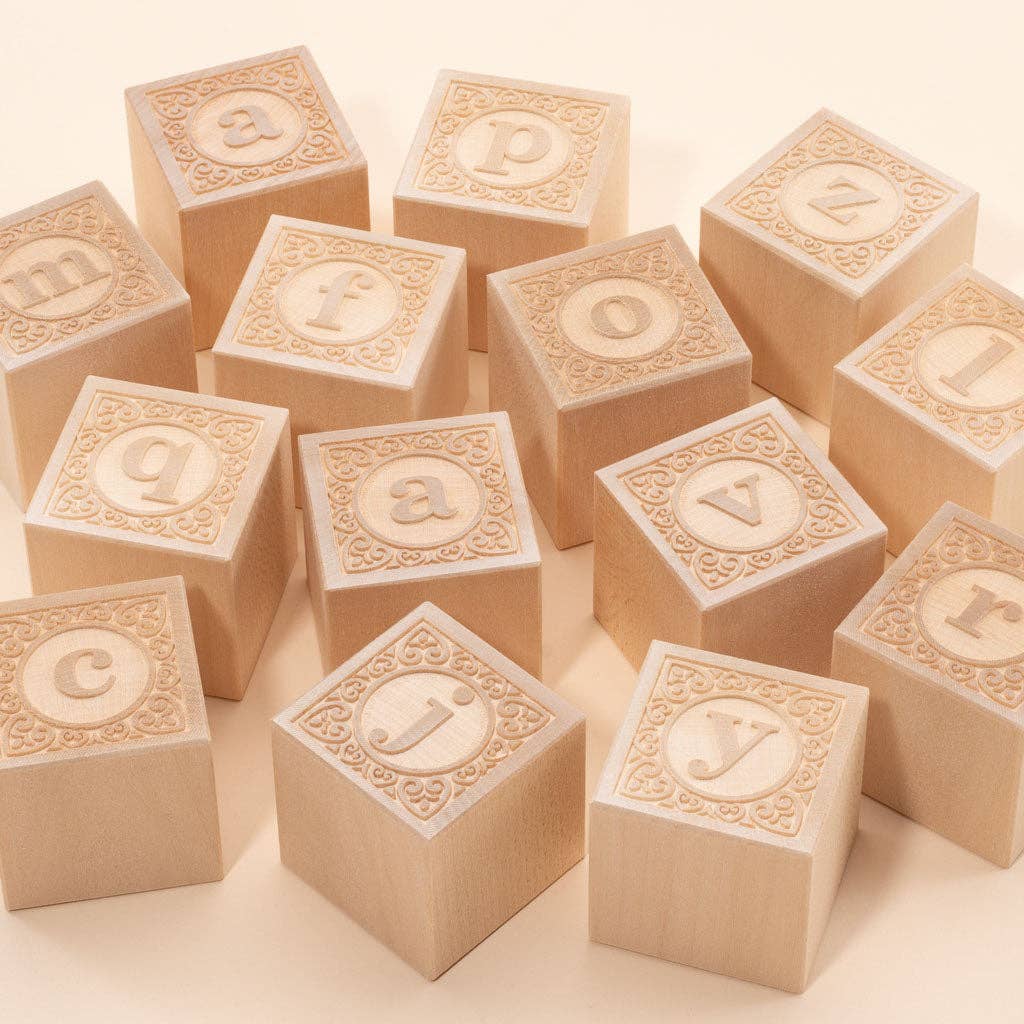 Uncle Goose Lowercase Alphablank Blocks