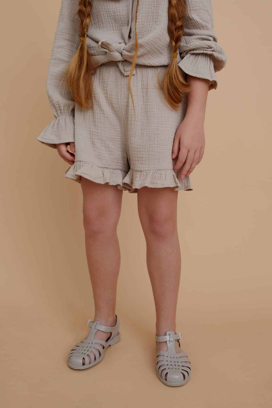 MUSLIN COTTON SHORTS
