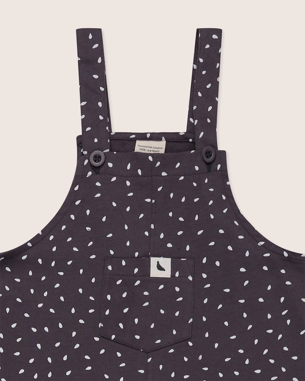 Seeds Charcoal Dungarees