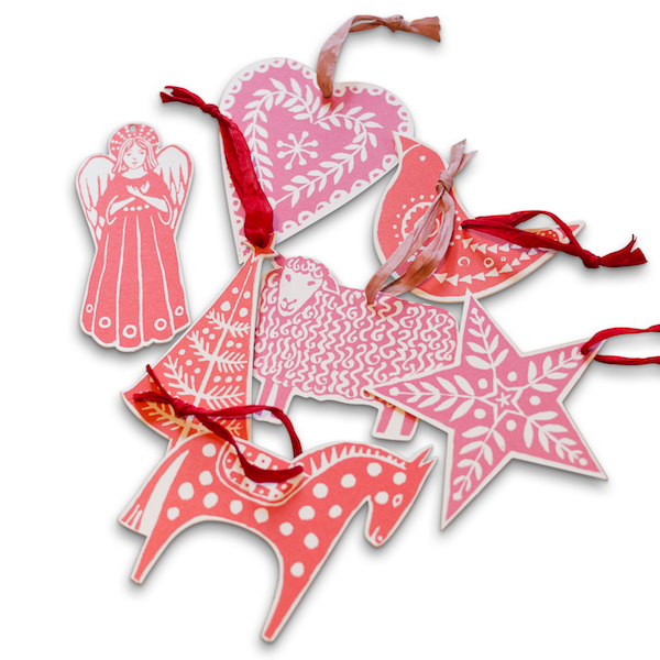 18 Folk Art Christmas Decorations