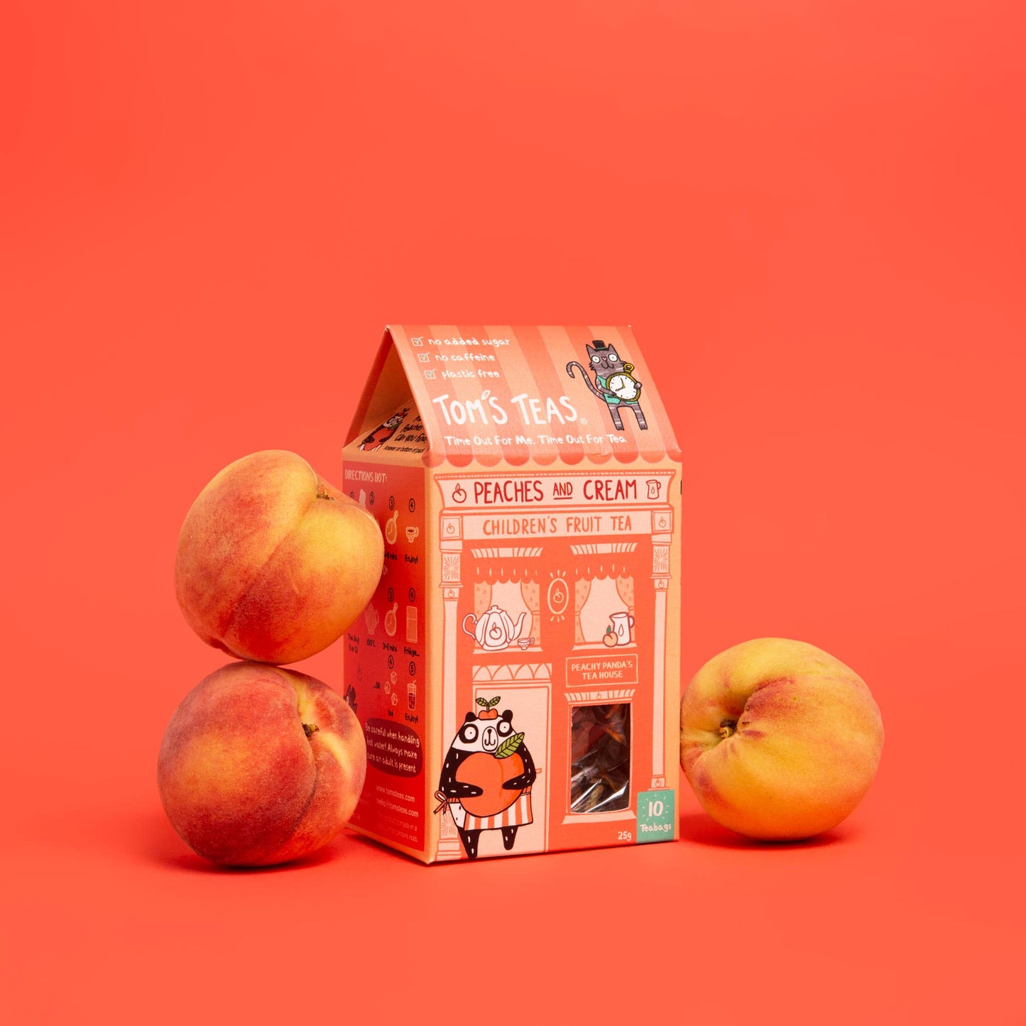 Peaches and Cream - children's fruit tea