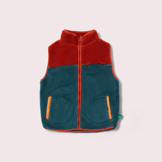 Dragonfly Zip Up Recycled Fleece Gilet
