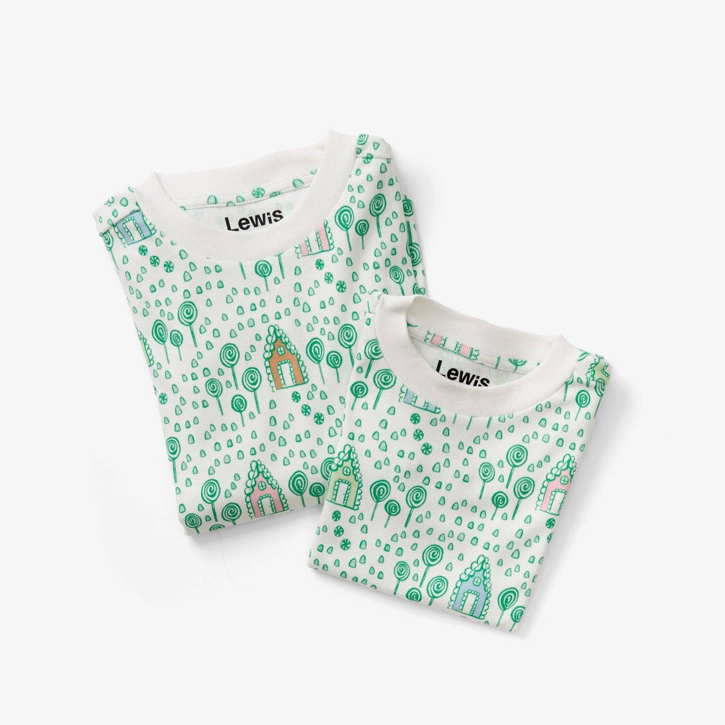 Pajama Set - Gingerbread | Emerald