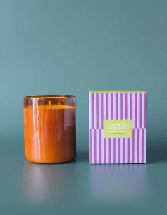 Lavender + Bergamot Essentials Candle | 8 oz.