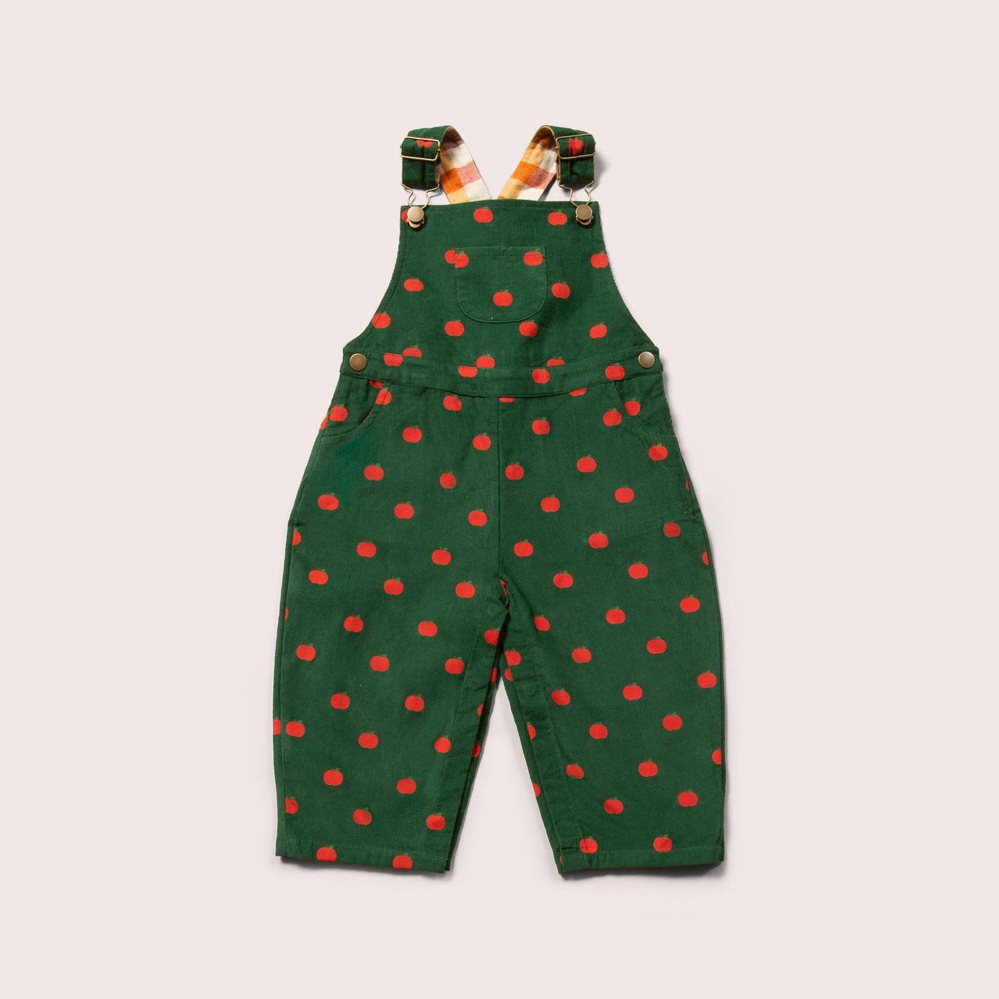 Apple Printed Classic Corduroy Dungarees