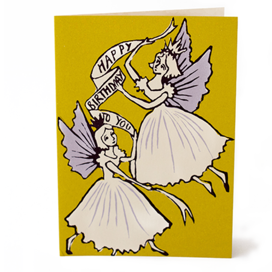 Card Birthday Fairies