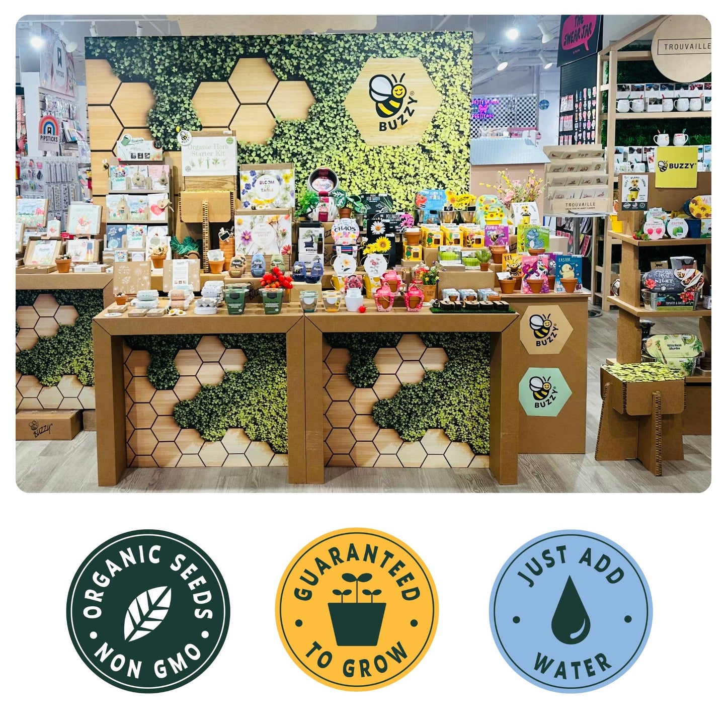 Painted Flower Grow Pail – Sunflower Indoor Garden Gift