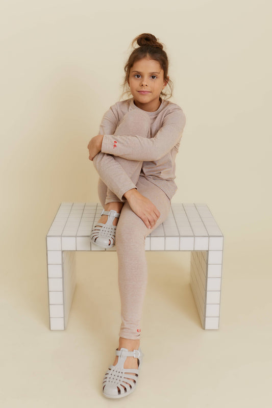 LEGGINGS WITH MINI STRIPES