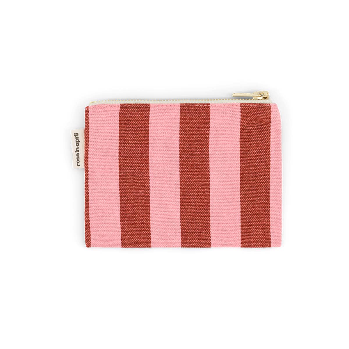 MARIE PURSE STRIPES BRICK / PINK