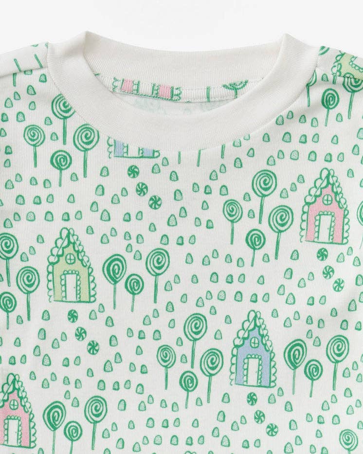 Pajama Set - Gingerbread | Emerald