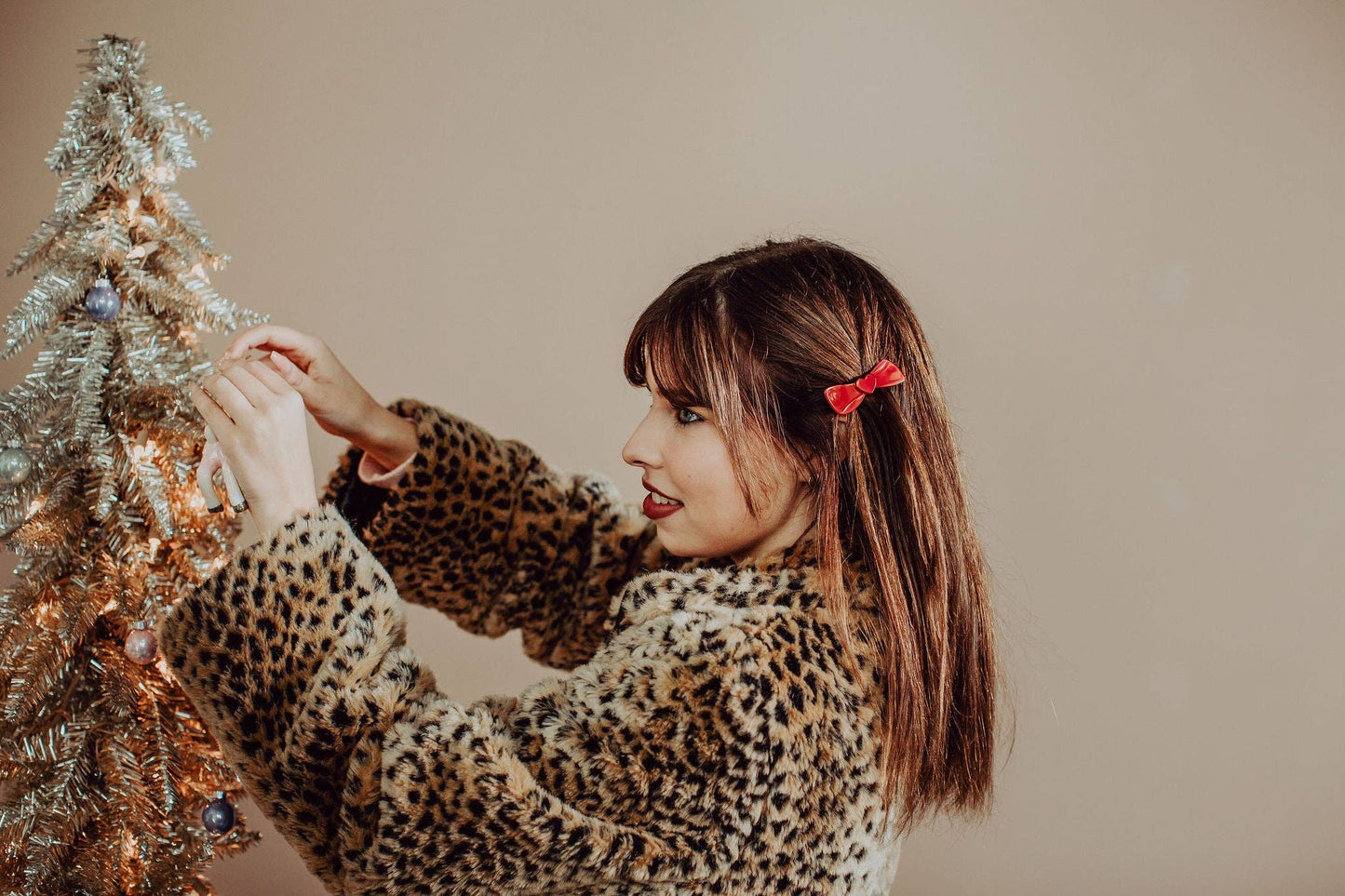 The Heart Bow Barrette