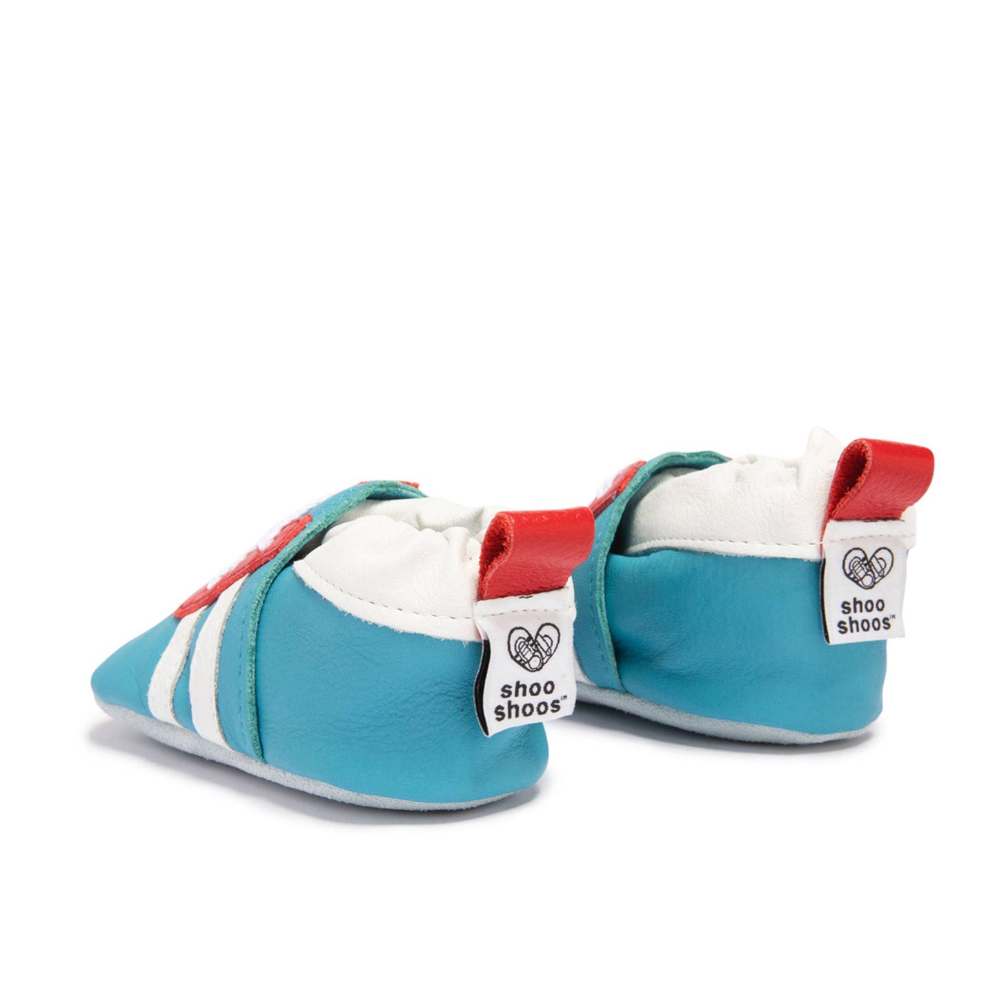 BLUEBERRY PIE - SHOOSHOOS BABY SHOES LEATHER SNEAKER BOOTIE