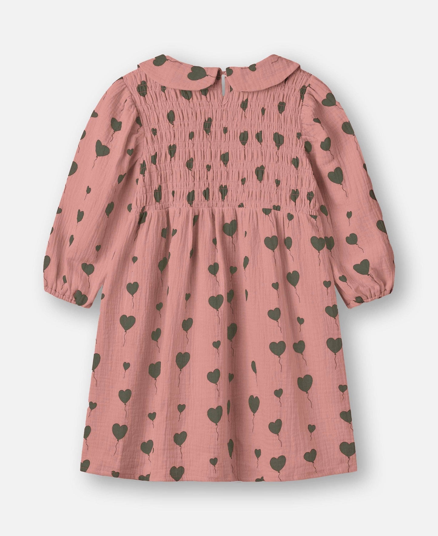 LOVE LS DRESS - ASH ROSE AOP