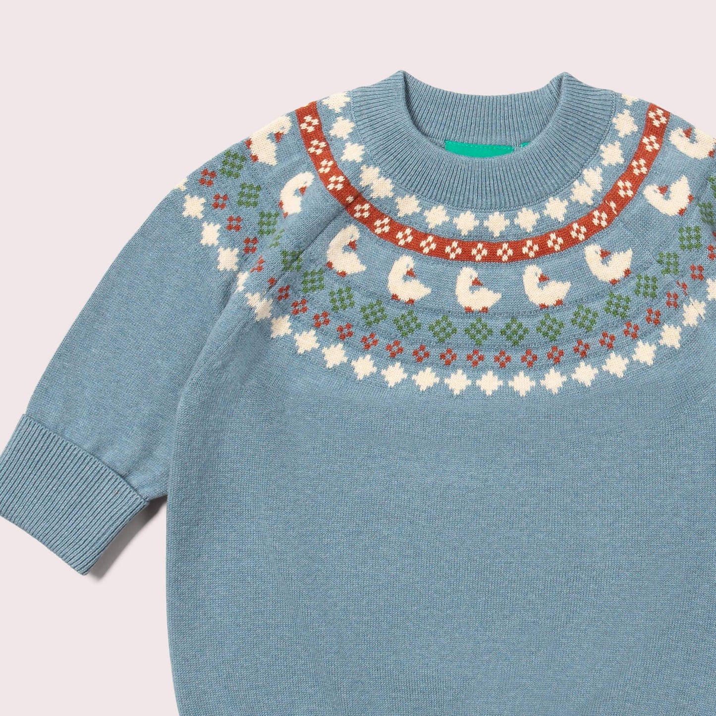 Little Ducks Fairisle Knitted Jumper
