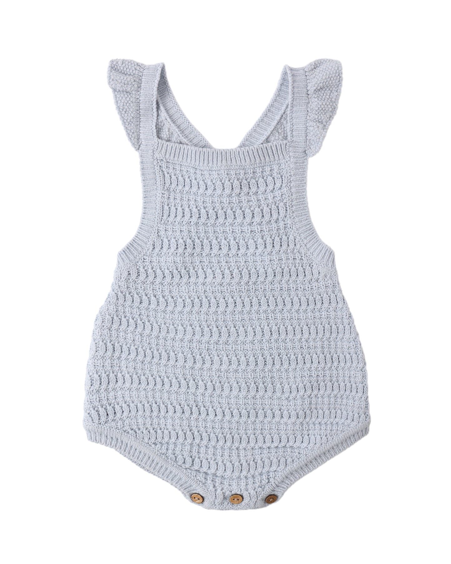Crochet Romper Periwinkle
