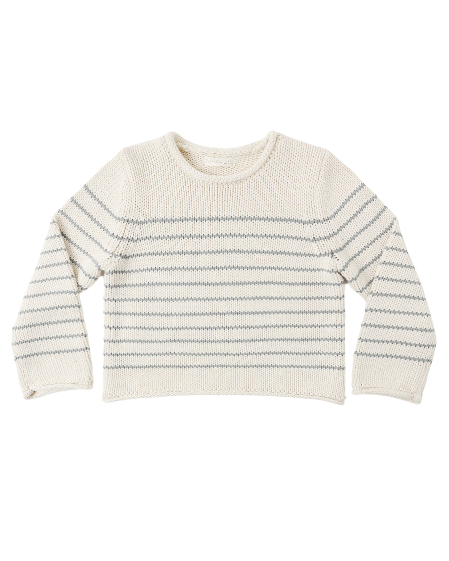 Jacques Sweater in Sea Green Stripe