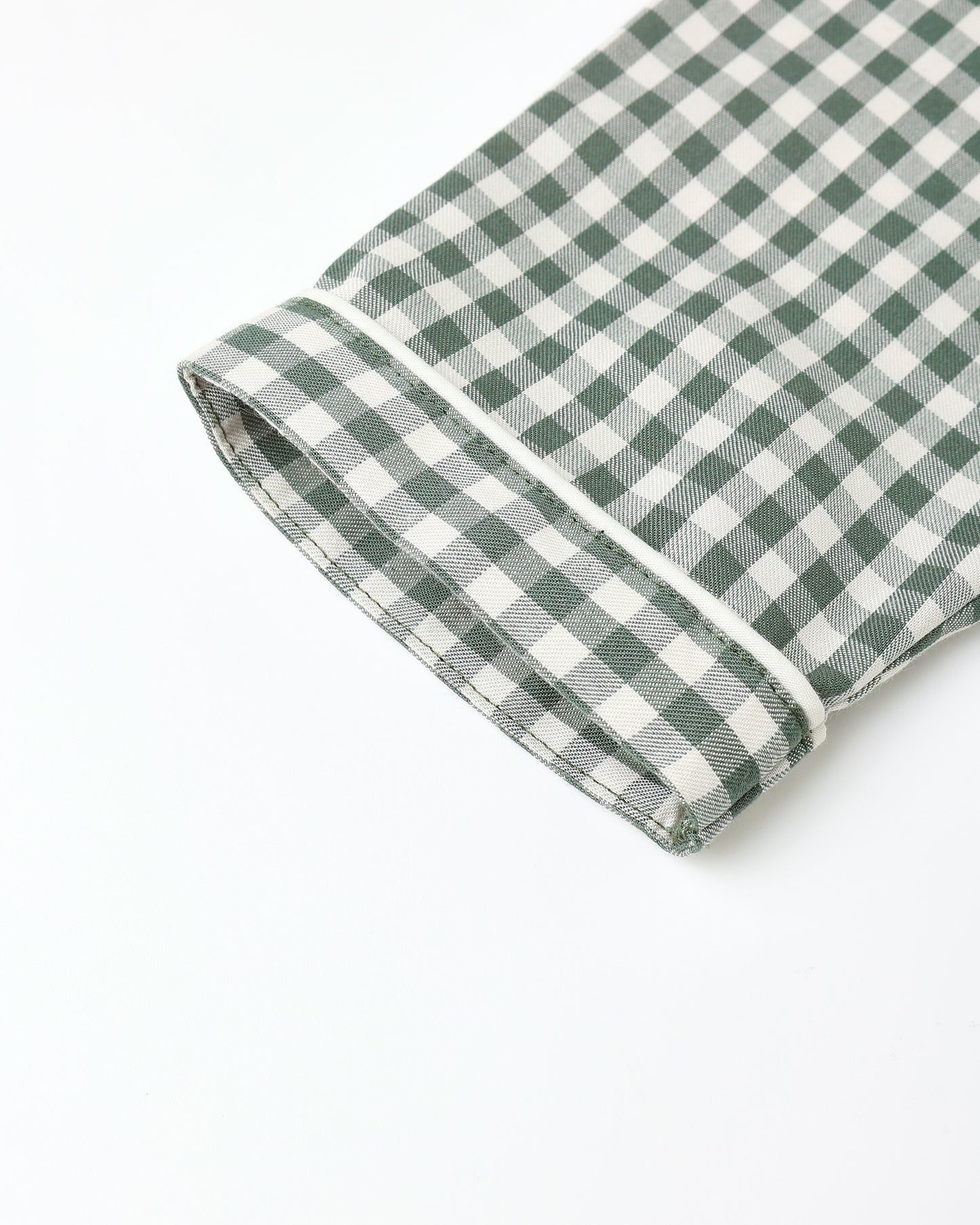 Long Sleeve Pajamas - Evergreen Gingham