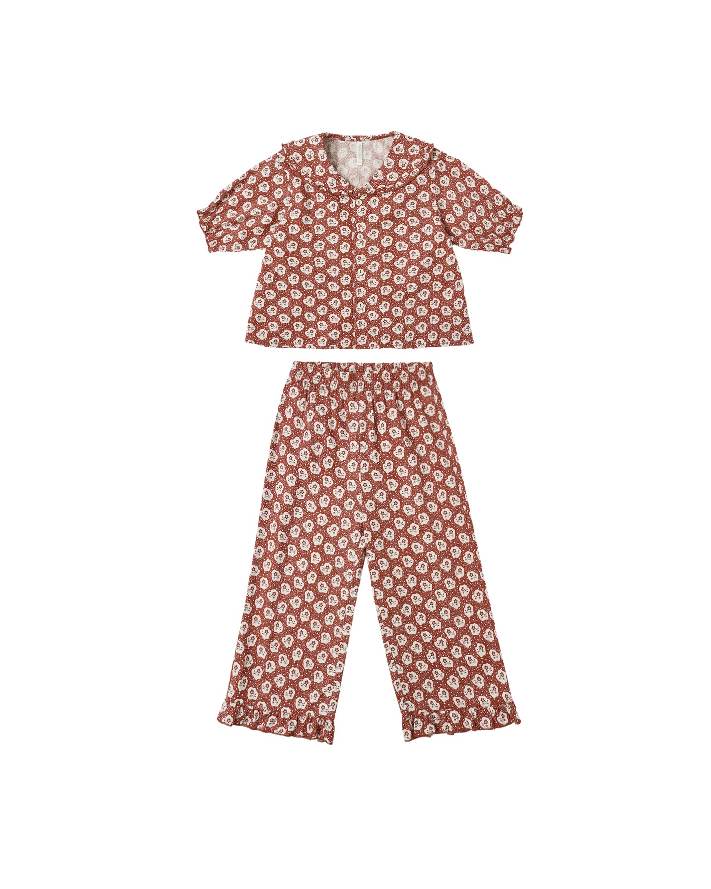 Ruffle Pajamas - Ruby Fleur