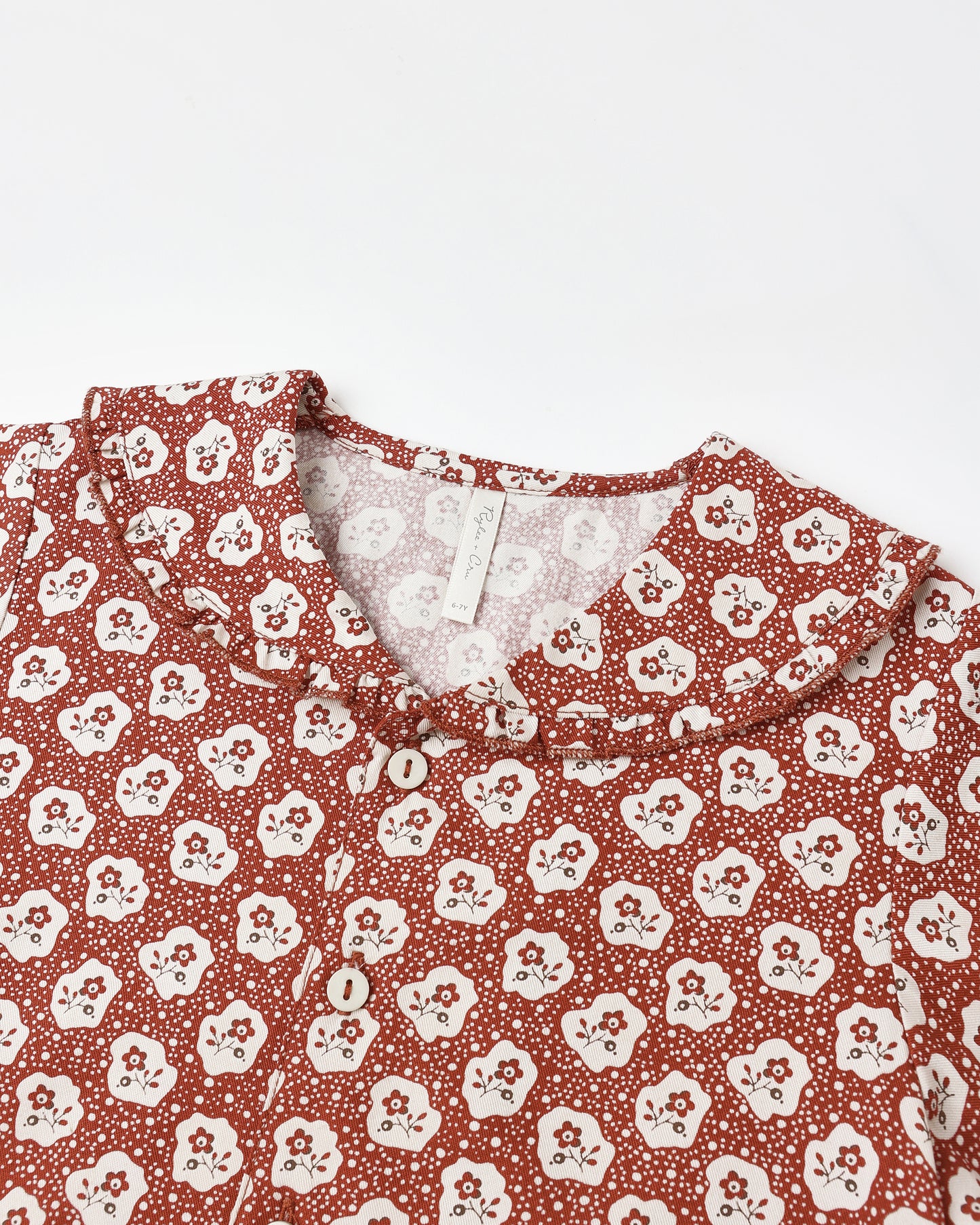 Ruffle Pajamas - Ruby Fleur